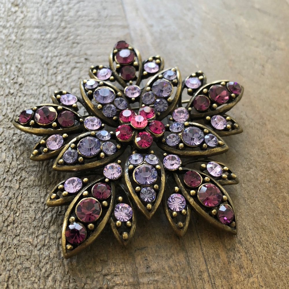 flower brooch